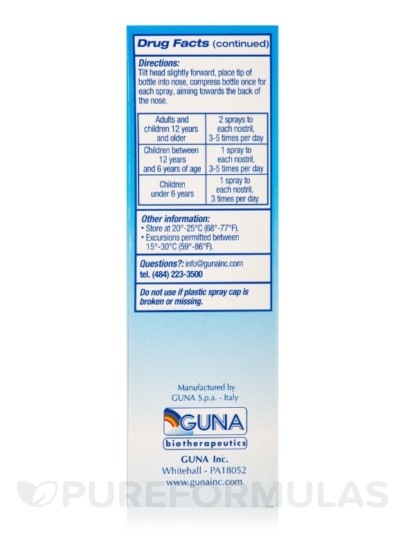 Guna-Sinus Nose Spray - 1.0 fl. oz (30 ml) - Alternate View 5