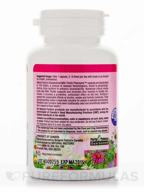 Milk Thistle Phytosome 150 mg - 90 Capsules - Alternate View 2