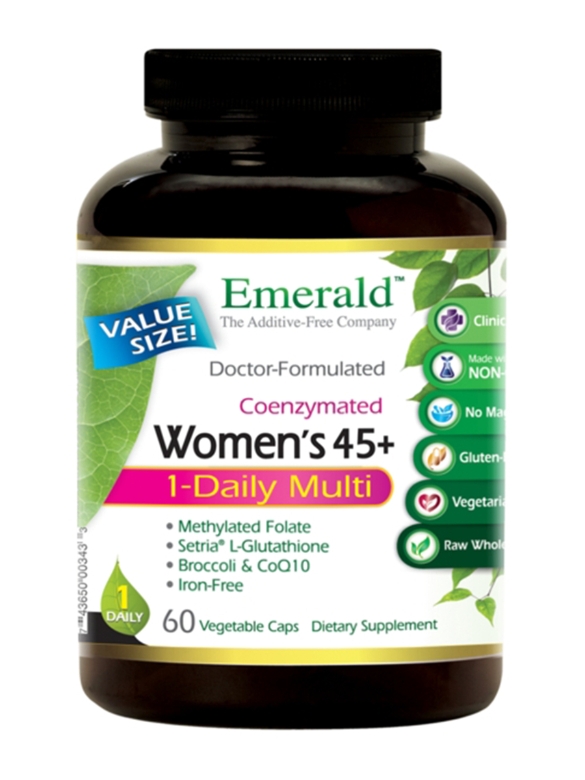 Women's 45+ 1-Daily Multi - 60 Vegetable Capsules