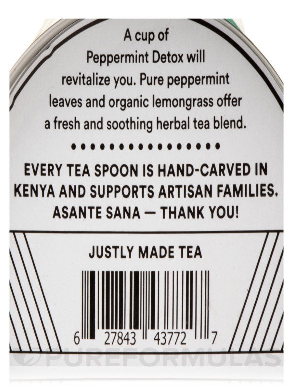 Peppermint Detox Tin - Loose Leaf Purple Tea - 1.6 oz (45 Grams) - Alternate View 7