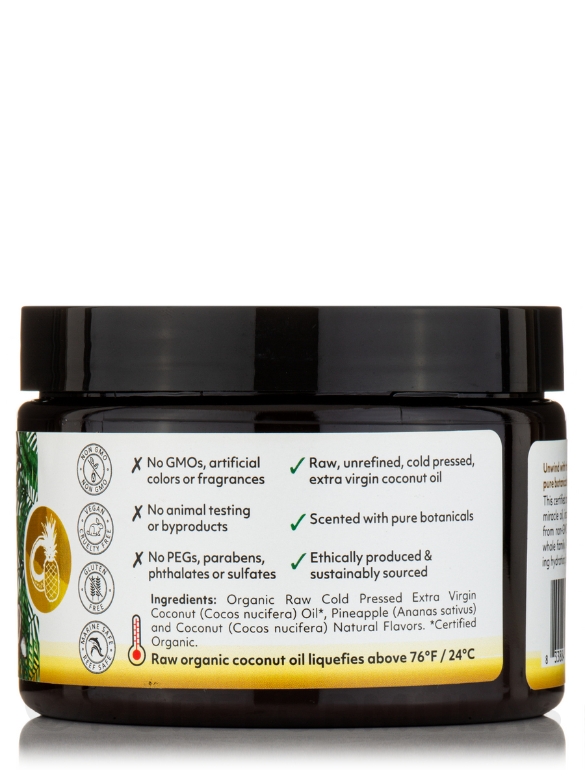 Certified Organic Whole Body Raw Coconut Oil