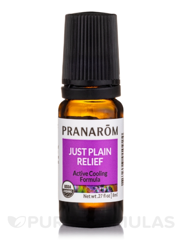 Wellness Blend - Organic Just Plain Relief Roller Essential Oil Blend - 0.27 fl. oz (8 ml) - Alternate View 2