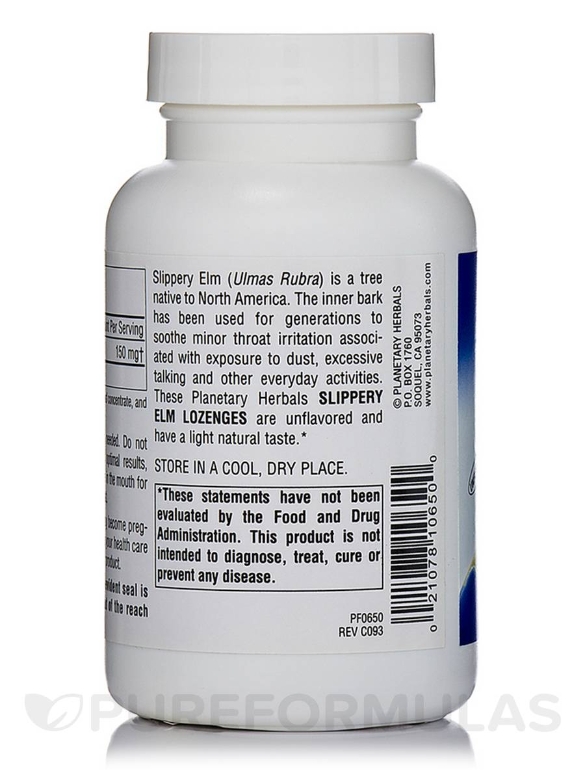 Slippery Elm Lozenges Unflavored 150 mg - 200 Count - Alternate View 2