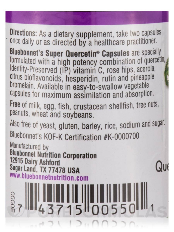 Super Quercetin® - 30 Vegetable Capsules - Alternate View 4