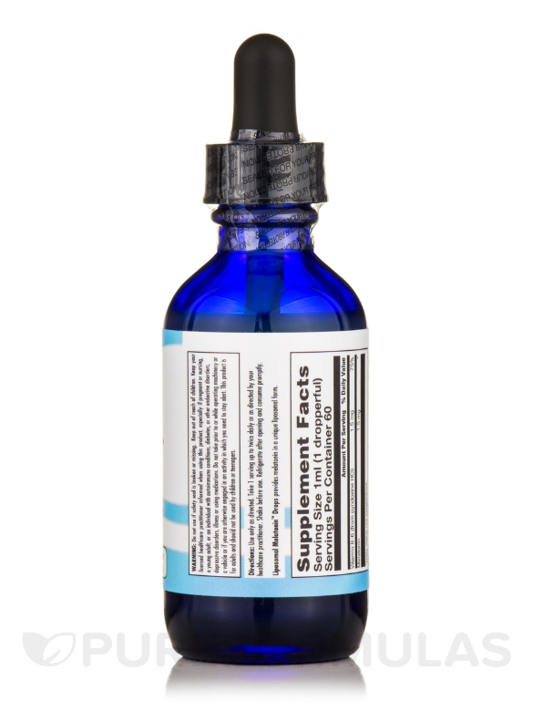 Liposomal Melatonin™ Drops - 2 fl. oz (60 ml) - Alternate View 1