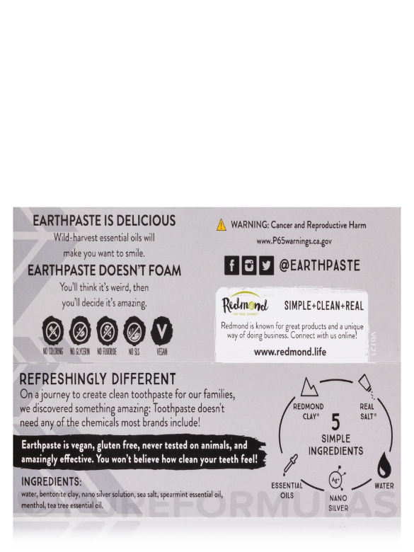 Redmond Earthpaste Toothpaste