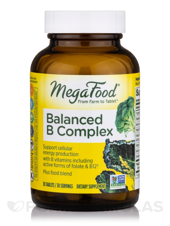 Balanced B Complex - 30 Tablets