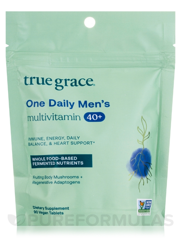 One Daily Men's Multivitamin 40+ - 90 Vegan Tablets