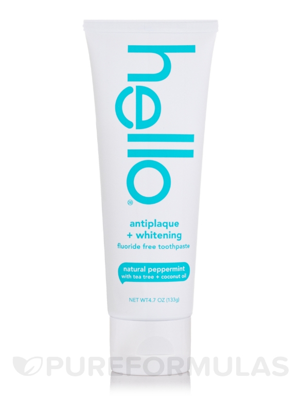 Antiplaque + Whitening Fluoride Free Toothpaste