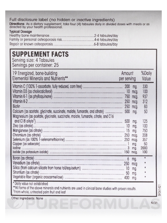 Bone Guard Forte™ - 100 Tabsules - Alternate View 4