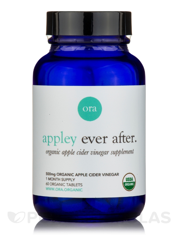 Appley Ever After: Organic Apple Cider Vinegar Pills - 60 Organic Tablets