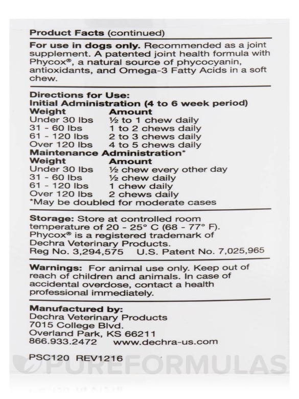 Phycox® Canine Joint Support - 120 Soft Chews - Alternate View 3