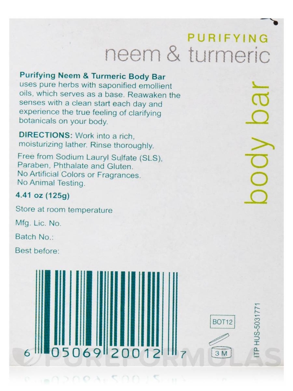 Purifying Neem & Turmeric Body Bar