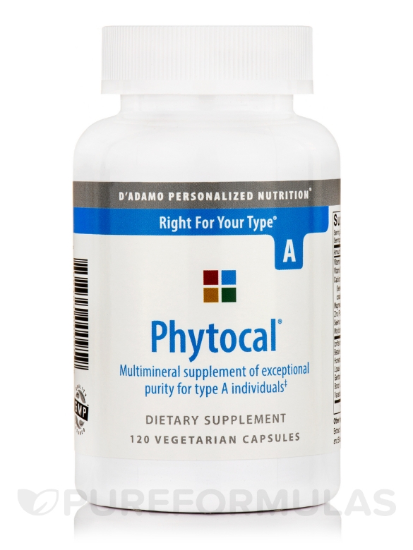 Phytocal Multimineral (Type A) - 120 Vegetarian Capsules