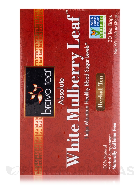 Absolute White Mulberry Leaf™ Herbal Tea - 20 Tea Bags - Alternate View 3