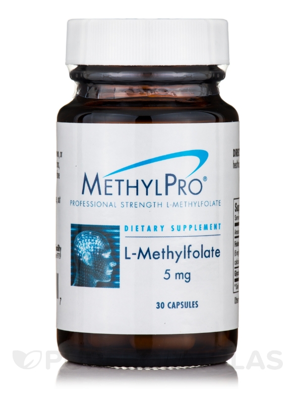 L-Methylfolate 5 mg - 30 Capsules