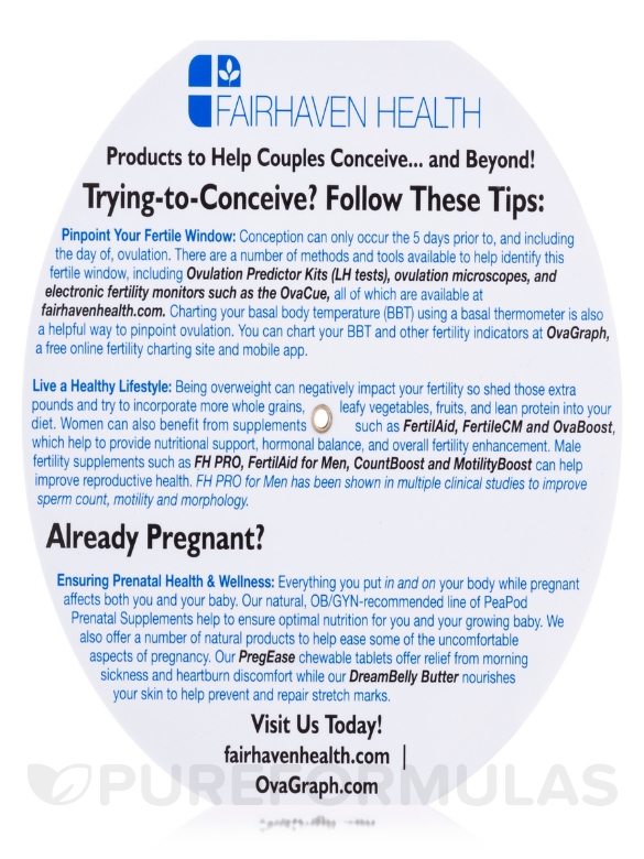 Pregnancy & Ovulation Wheel - 1 Unit - Alternate View 3