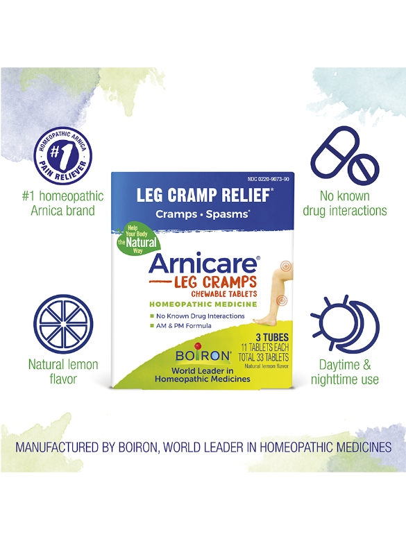 Arnicare® Leg Cramps - 33 Chewable Tablets - Alternate View 6