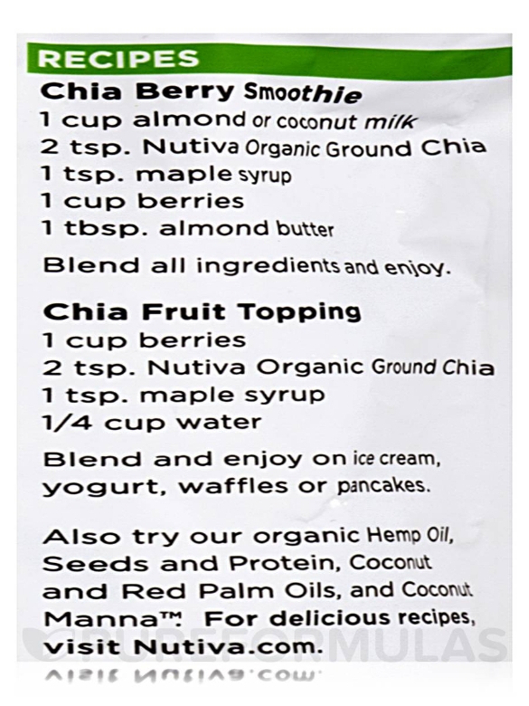 Organic Ground Chia Seeds - 12 oz (340 Grams) - Alternate View 4