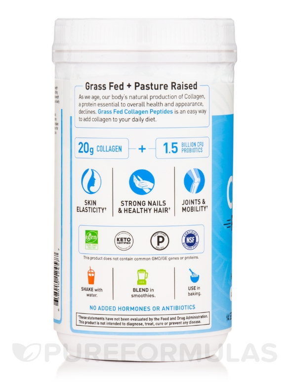 Grass Fed Collagen Peptides Powder