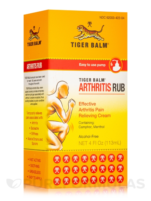 Arthritis Rub - 4 fl. oz (113 ml)