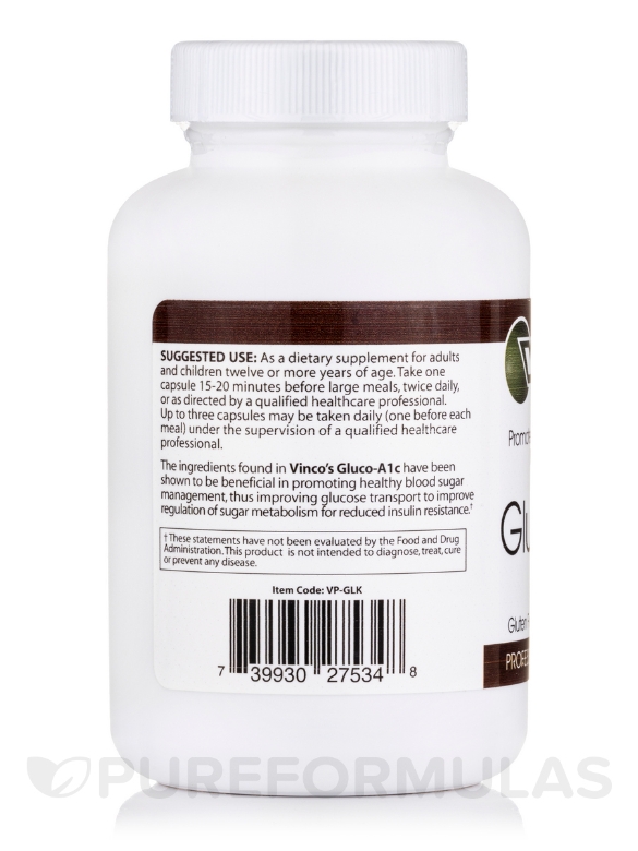 Gluco-A1c - 60 Capsules - Alternate View 2