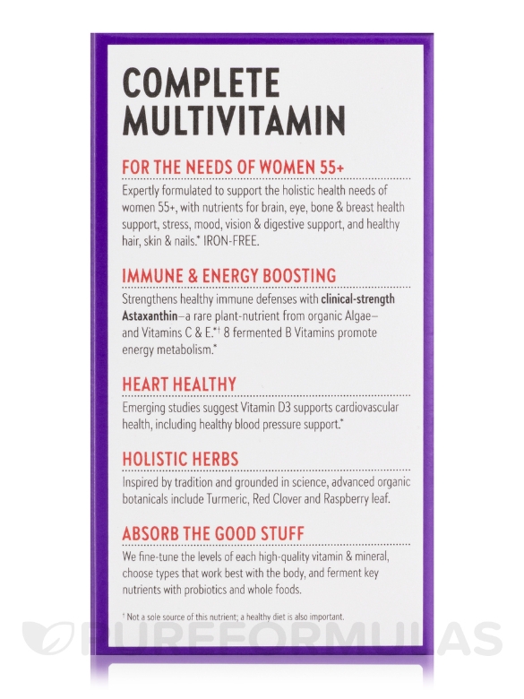 Every Woman's One Daily 55+ Multivitamin - 48 Vegetarian Tablets - Alternate View 6