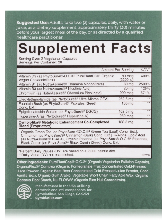 Metabolic Health - 56 Capsules - Alternate View 5