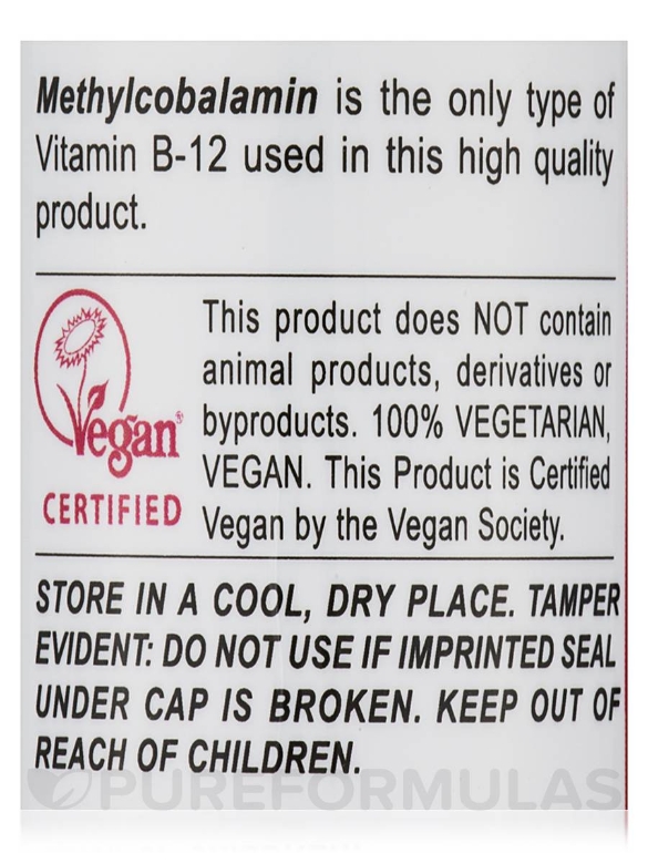 Vegan Vitamin B-12 - 90 Sublingual Tablets - Alternate View 4