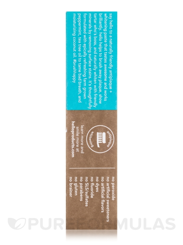 Antiplaque + Whitening Fluoride Free Toothpaste