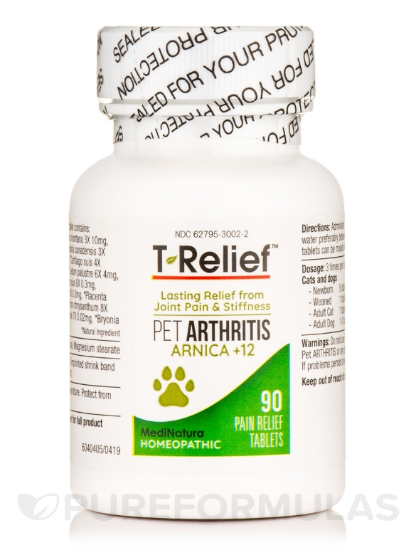 T-Relief™ Pet Arthritis Tablets - 90 Tablets - Alternate View 6