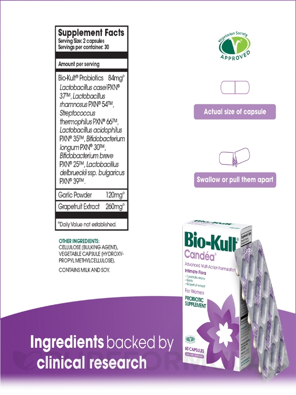 Bio-Kult® Candéa Probiotic for Women - 60 Capsules - Alternate View 10