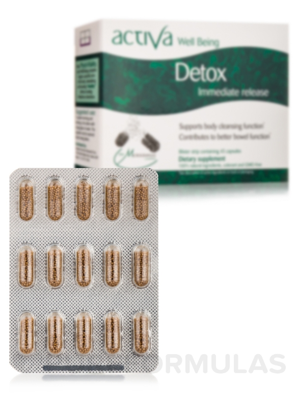 Well Being Detox - 45 Capsules - Alternate View 1