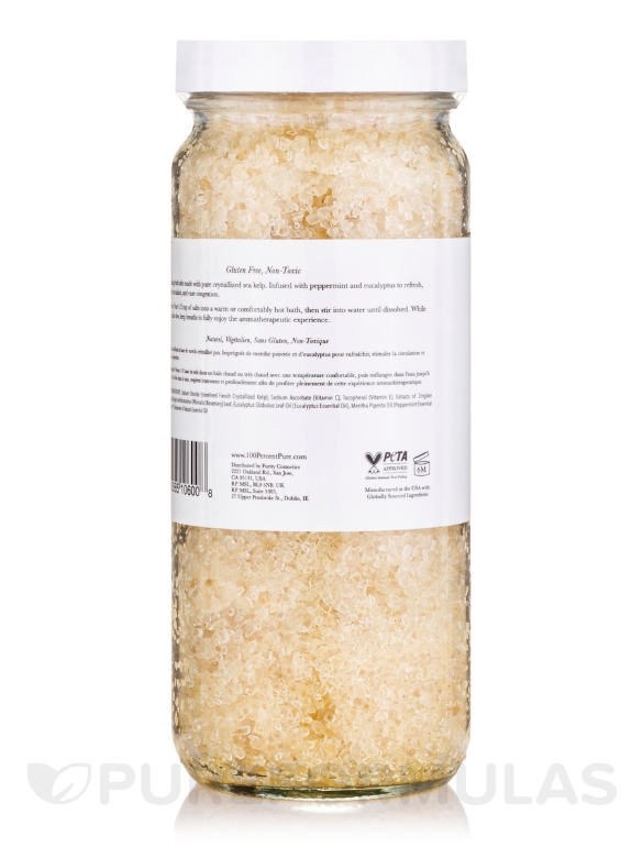 Eucalyptus Sea Therapy Bath - 15 oz (425 Grams) - Alternate View 2