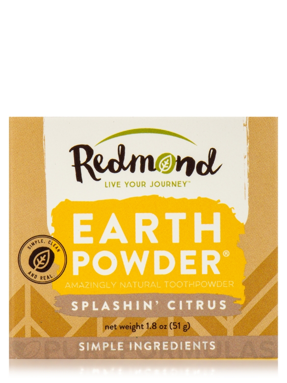 Earthpowder Spashin' Citrus Toothpowder - 1.8 oz (51 Grams) - Alternate View 3