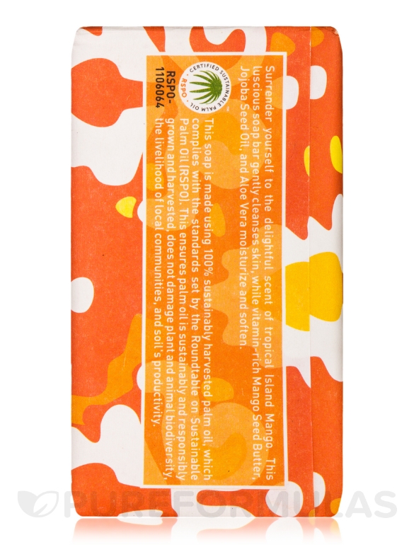 Island Mango Soap Bar - 5 oz (142 Grams) - Alternate View 3