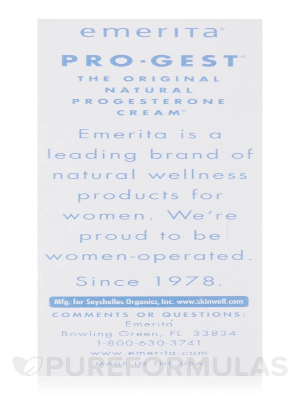 Pro-Gest® Paraben-Free - 4 oz (112 Grams) - Alternate View 10