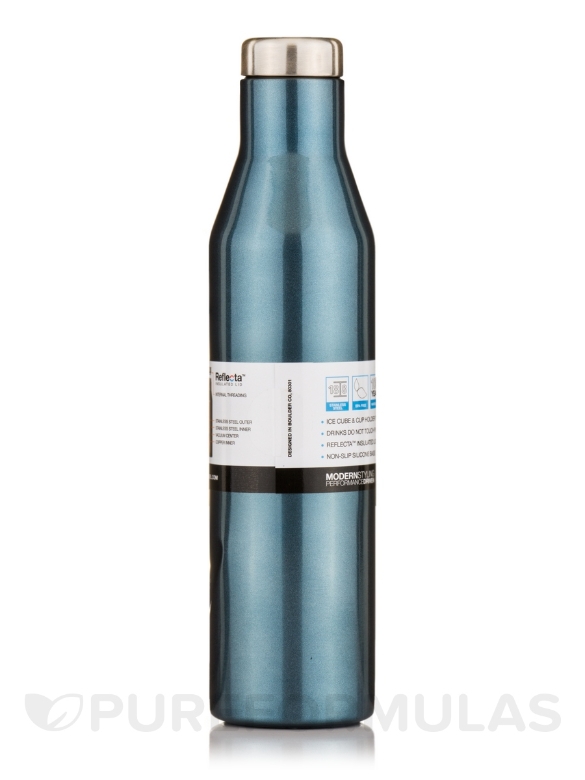 The Aspen - TriMax Insulated Stainless Steel Bottle - Blue Moon - 25 oz (750 ml) - Alternate View 2