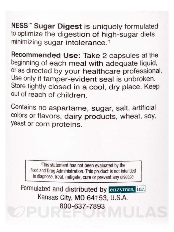 Sugar Digest (Formula 21) - 180 Vegetarian Capsules - Alternate View 4