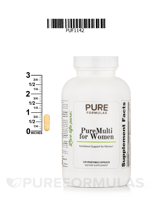 PureMulti for Women - 120 Vegetable Capsules - Alternate View 8