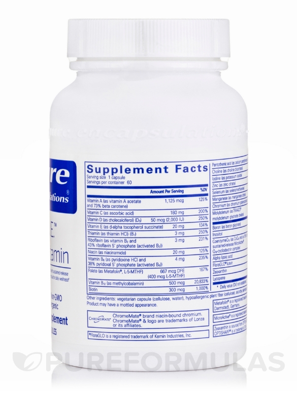 O.N.E.™ Multivitamin - 60 Capsules - Alternate View 1