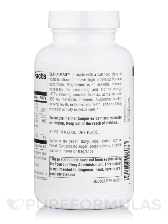 Ultra-Mag™ - 120 Tablets - Alternate View 2