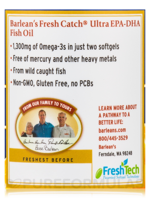 Fresh Catch® Fish Oil Ultra EPA-DHA