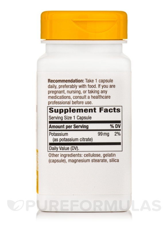 Potassium - 100 Capsules - Alternate View 1