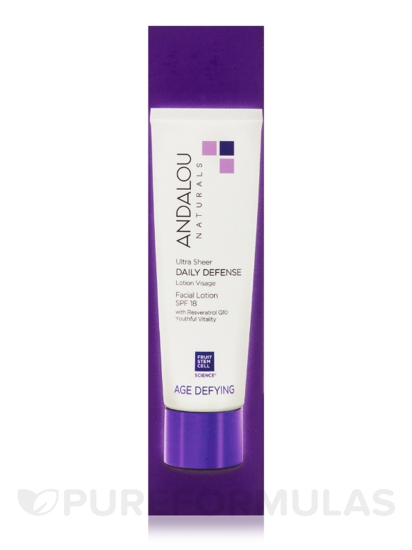 Ultra Sheer Daily Defense Facial Lotion SPF 18 - 2.7 fl. oz (80 ml) - Alternate View 3