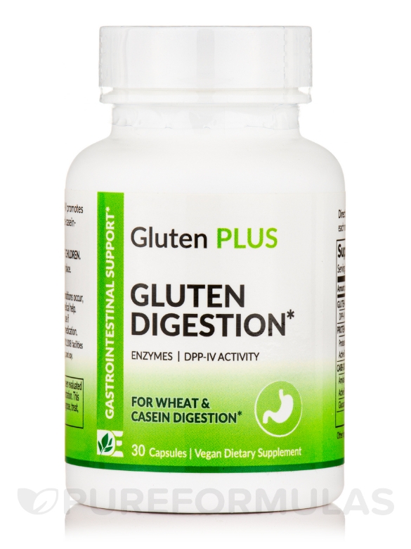 Gluten Plus (Extra Strength) - Gluten Digestion - 30 Capsules