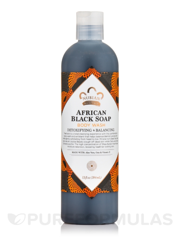 African Black Soap Body Wash - 13 fl. oz (384 ml)