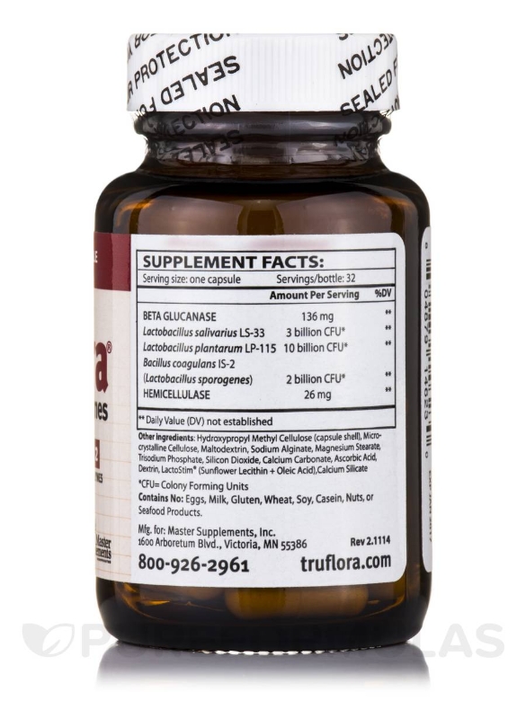 TruFlora® - 32 Capsules - Alternate View 1