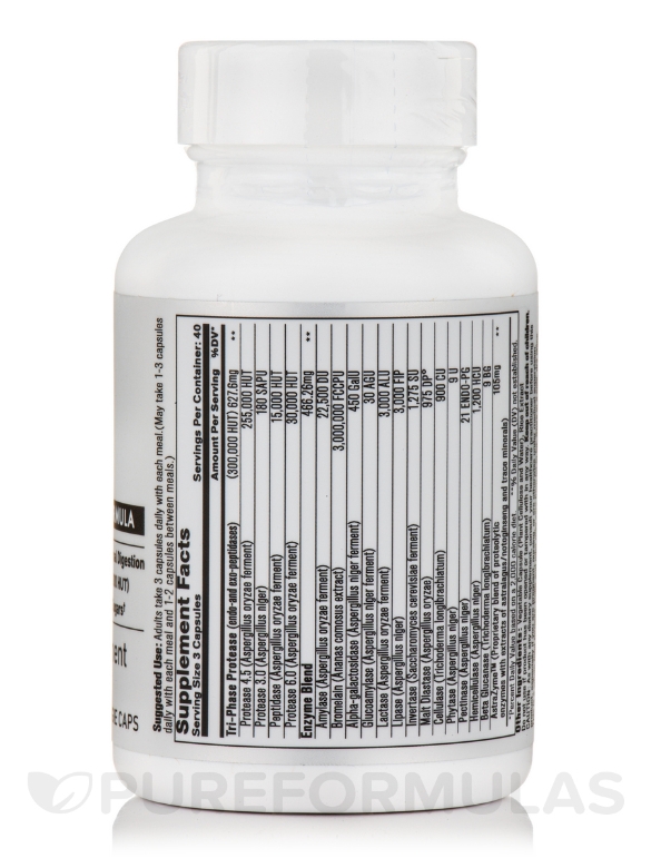 P3E (Advanced Enzyme Formula) - 120 Veggie Caps - Alternate View 1