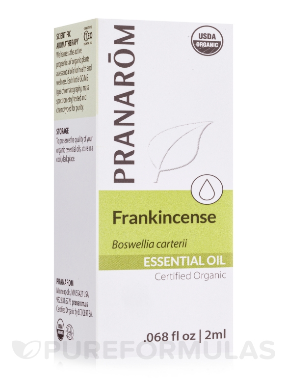 Organic Frankincense Essential Oil - 0.068 fl. oz (2 ml)